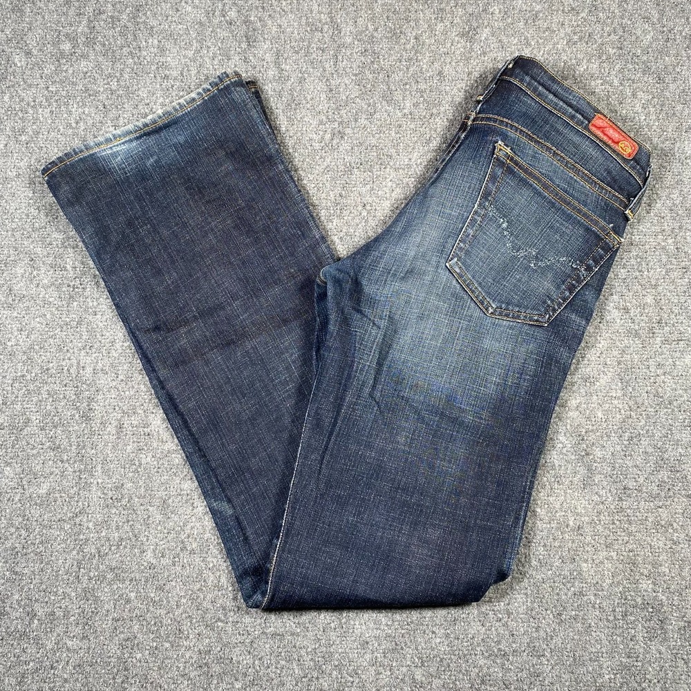 AG Adriano Goldschmied Dark Blue Flare Jeans